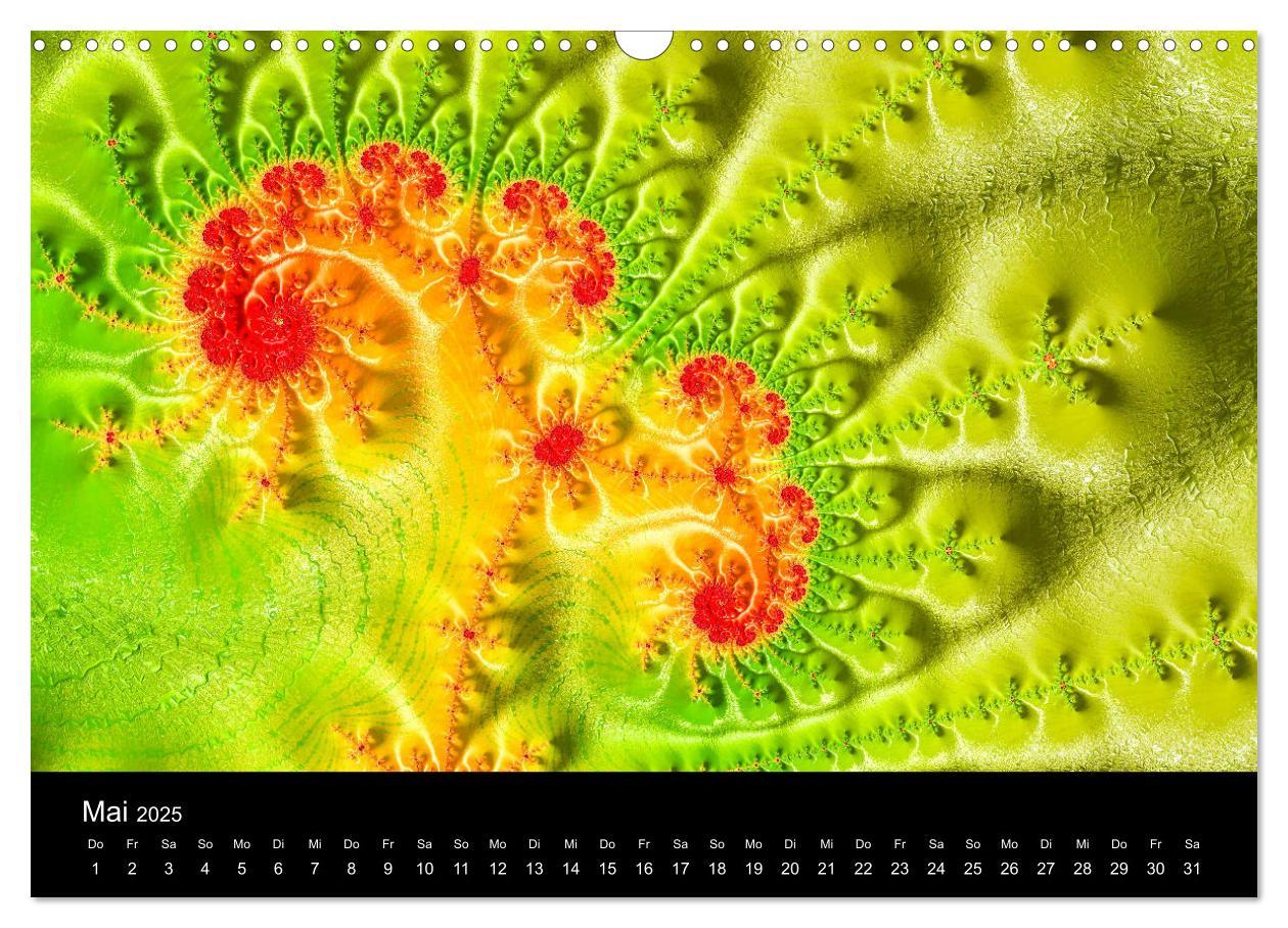 Bild: 9783435400553 | Fraktale - Farben - Formen 2025 (Wandkalender 2025 DIN A3 quer),...