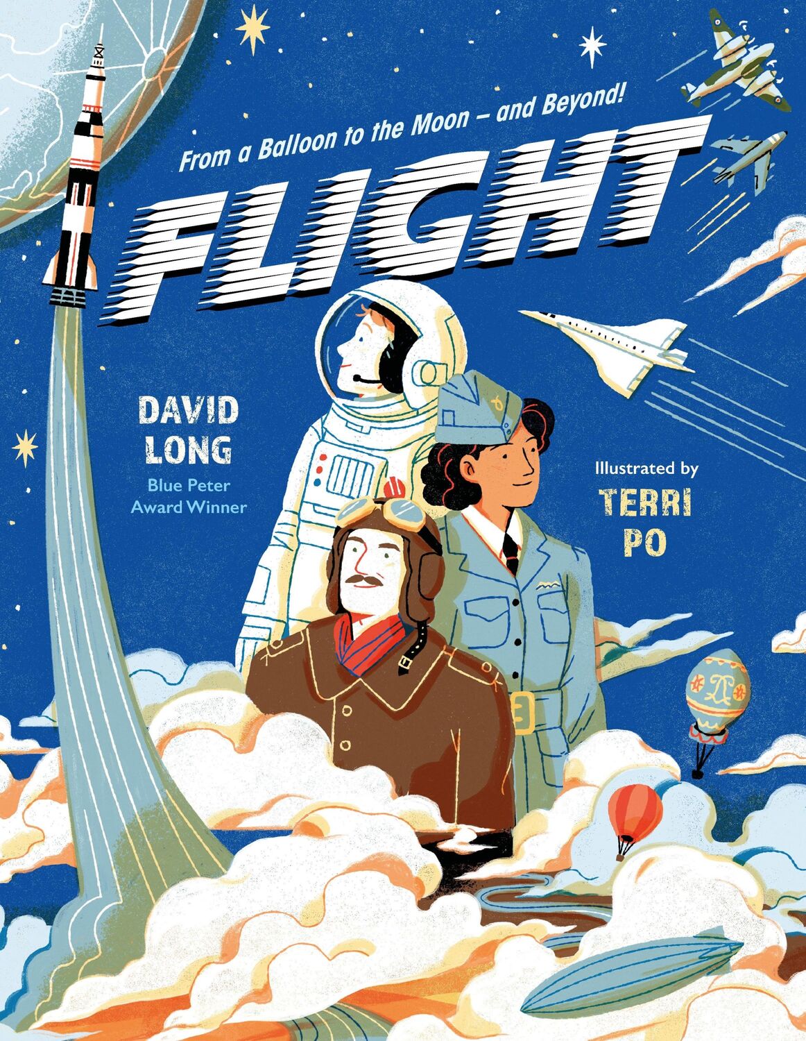 Cover: 9780571374793 | Flight | From a Balloon to the Moon - and Beyond | David Long | Buch