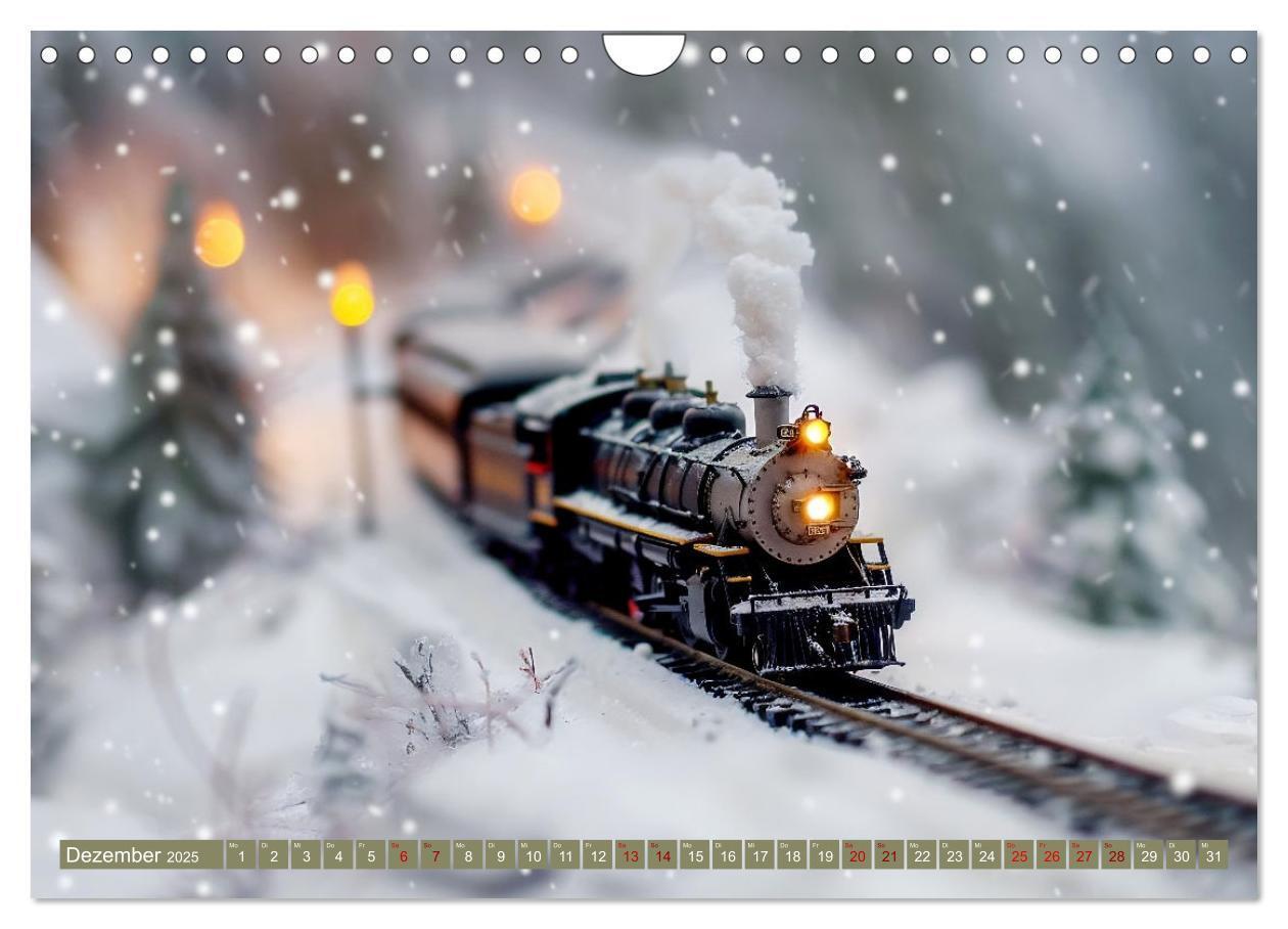 Bild: 9783435927562 | Miniaturwelt Eisenbahn - Zug um Zug ins Abenteuer (Wandkalender...