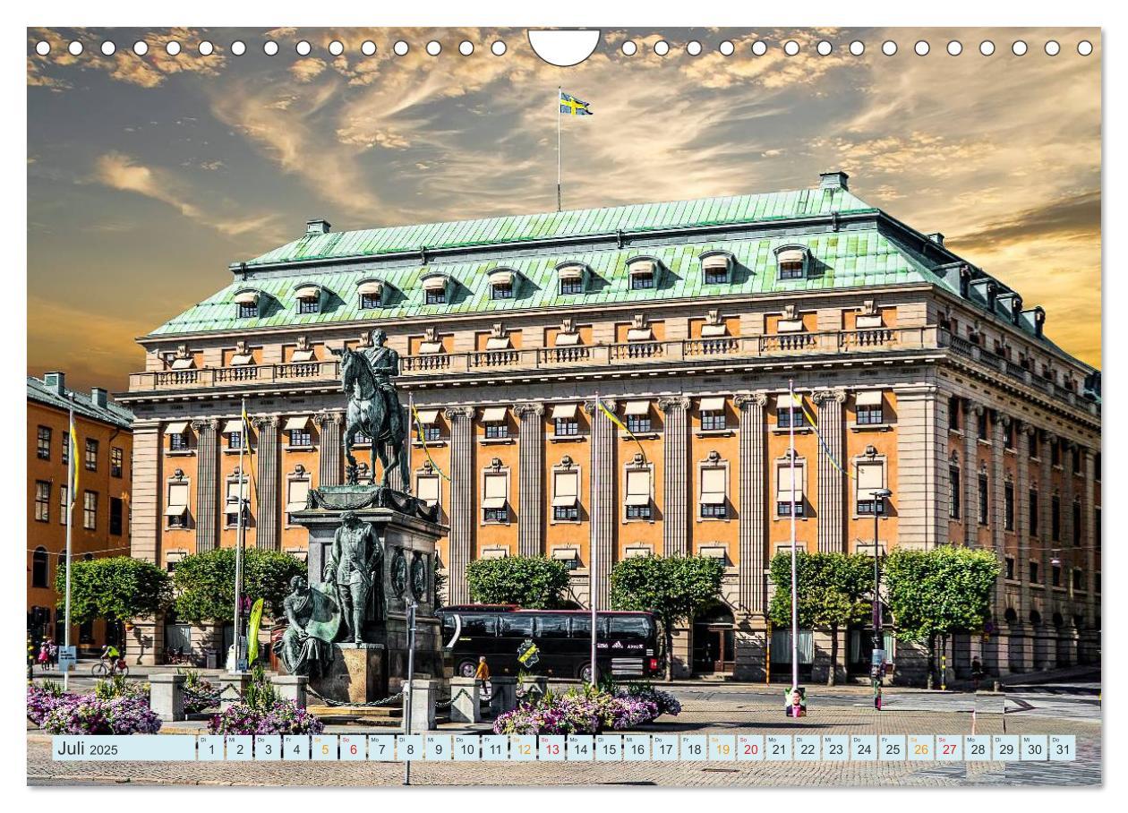 Bild: 9783435573905 | Stockholm - Venedig des Nordens (Wandkalender 2025 DIN A4 quer),...