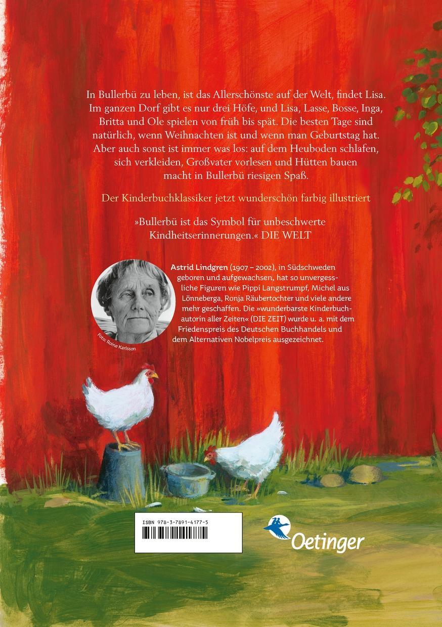 Rückseite: 9783789141775 | Wir Kinder aus Bullerbü (farbig) | Astrid Lindgren | Buch | 96 S.