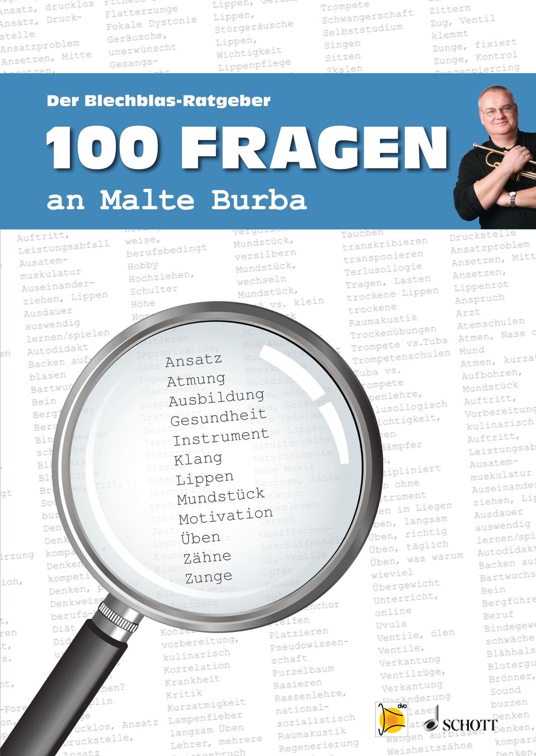 Cover: 9783943037289 | 100 Fragen an Malte Burba | Der Blechblas-Ratgeber | Malte Burba