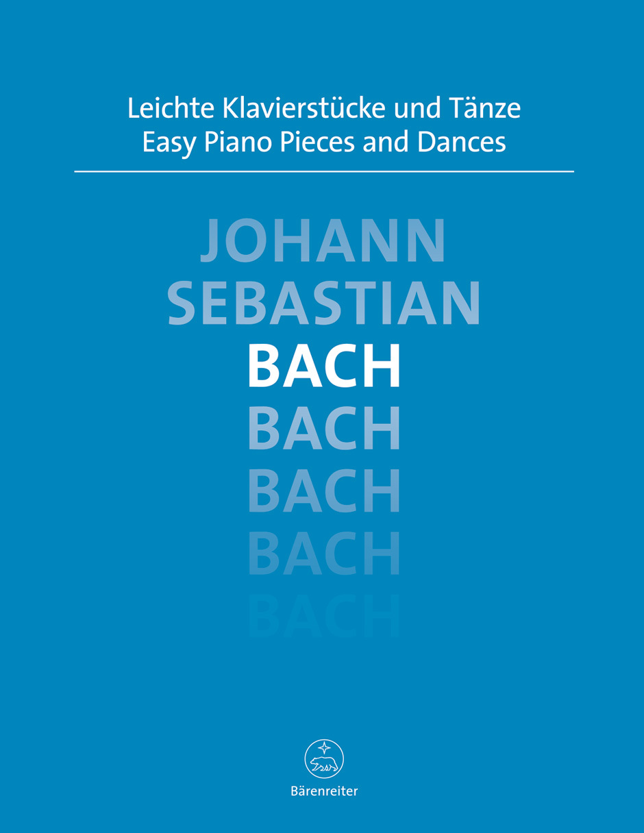 Cover: 9790006504183 | Leichte Klavierstücke und Tänze | Dt/engl/frz | Johann Sebastian Bach