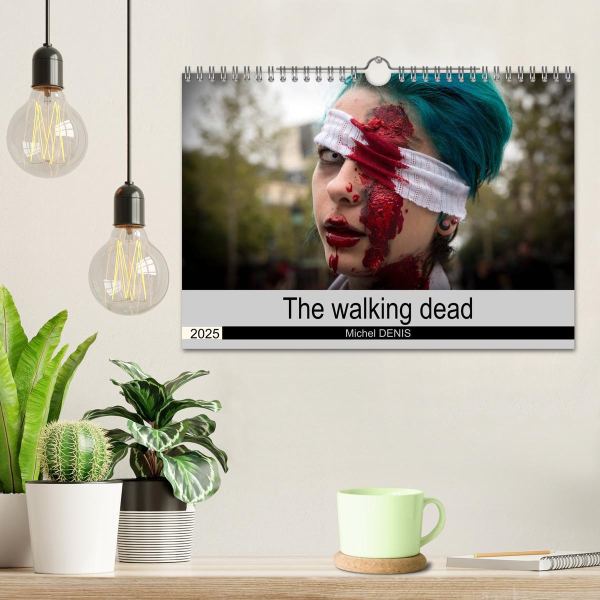 Bild: 9781325945467 | The walking dead (Wall Calendar 2025 DIN A4 landscape), CALVENDO 12...