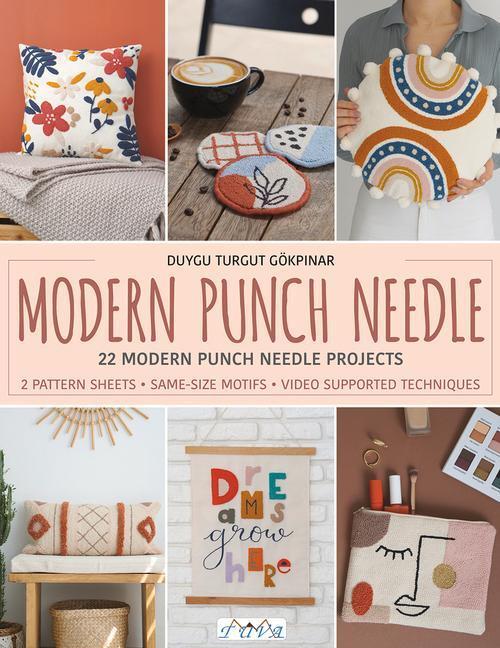 Cover: 9786057834676 | Modern Punch Needle: Modern and Fresh Punch Needle Projects | Turgut