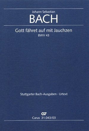 Cover: 9790007091682 | Gott fähret auf mit Jauchzen (Klavierauszug) | Johann Sebastian Bach