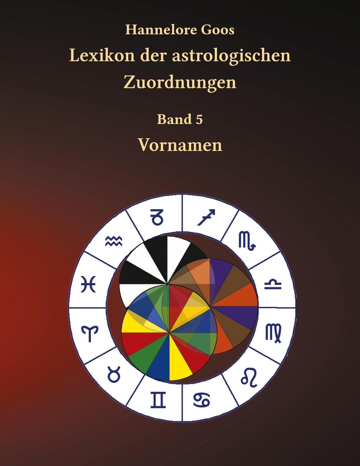 Cover: 9783735738189 | Lexikon der astrologischen Zuordnungen Band 5 | Vornamen | Goos | Buch