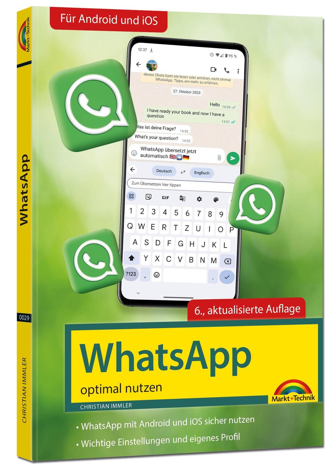 Cover: 9783988100290 | WhatsApp - optimal nutzen - 6. Auflage - neueste Version 2024 mit...