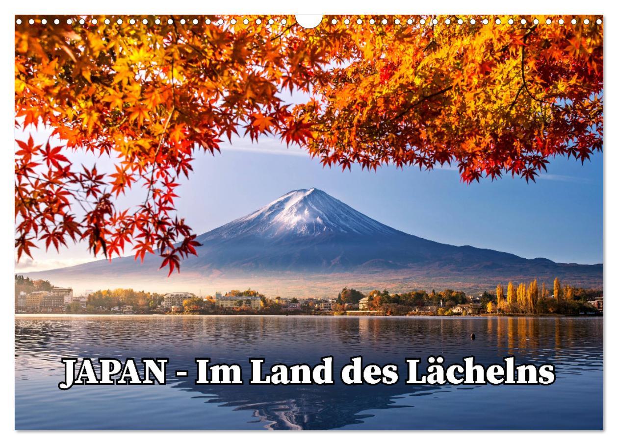 Cover: 9783435009695 | JAPAN - Im Land des Lächelns (Wandkalender 2025 DIN A3 quer),...