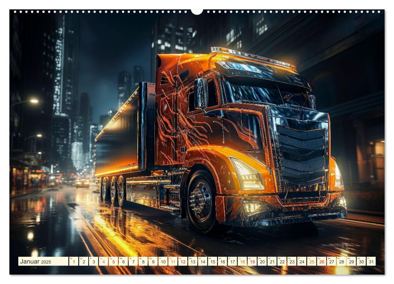 Bild: 9783383891823 | Truck Fantasien (Wandkalender 2025 DIN A2 quer), CALVENDO...