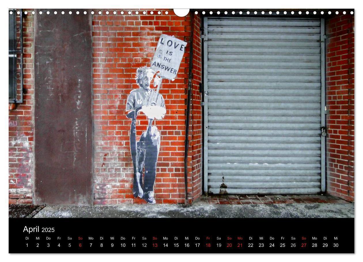 Bild: 9783435814060 | New York Street Art Kalender (Wandkalender 2025 DIN A3 quer),...