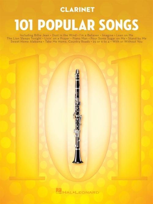 Cover: 9781495090240 | 101 Popular Songs | For Clarinet | Hal Leonard Publishing Corporation