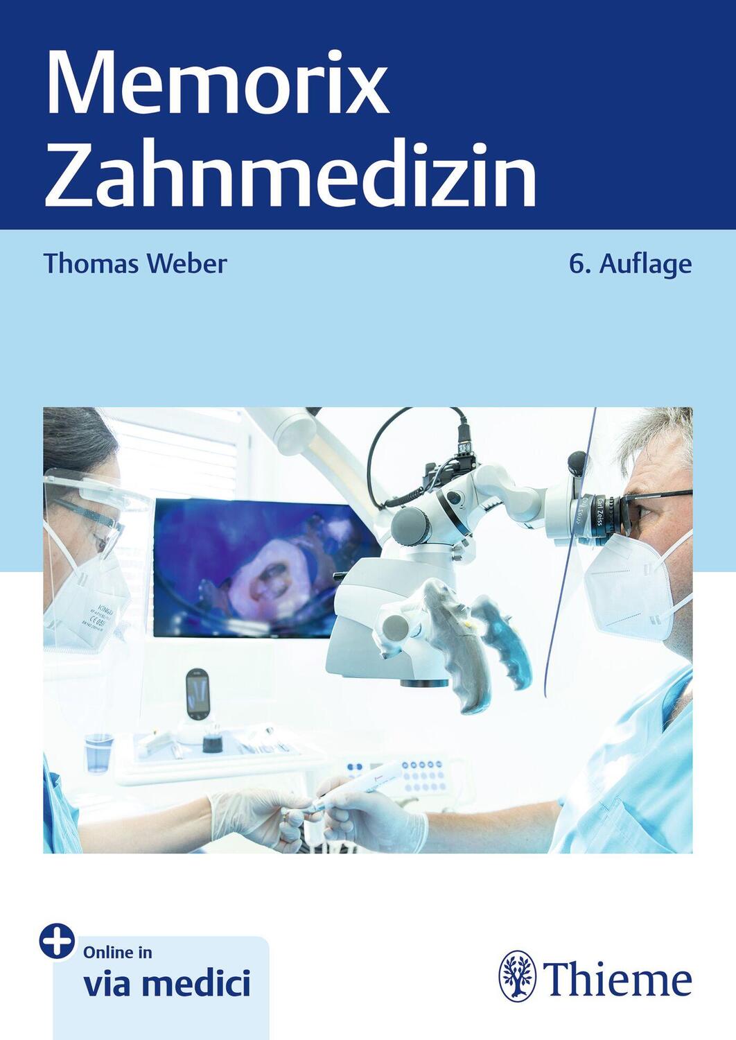 Cover: 9783132417762 | Memorix Zahnmedizin | Thomas Weber | Bundle | Mixed Media Product