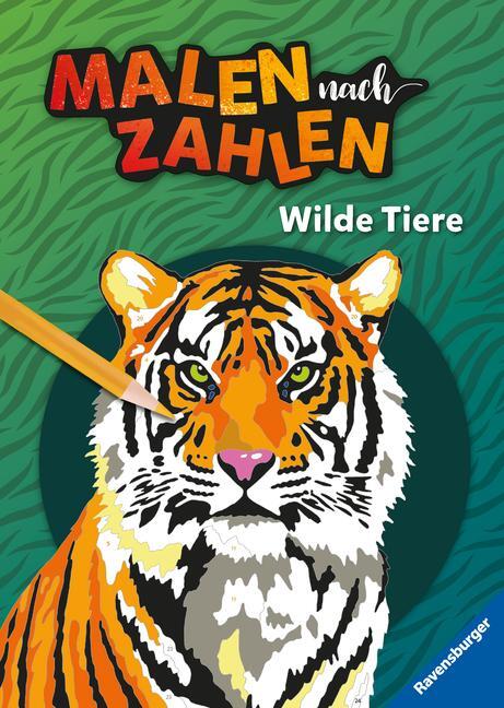 Cover: 9783473489718 | Ravensburger Malen nach Zahlen Wilde Tiere - 32 Motive abgestimmt...