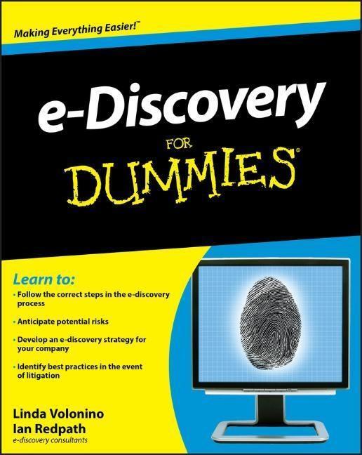 Cover: 9780470510124 | E-Discovery for Dummies | Carol Pollard (u. a.) | Taschenbuch | 368 S.