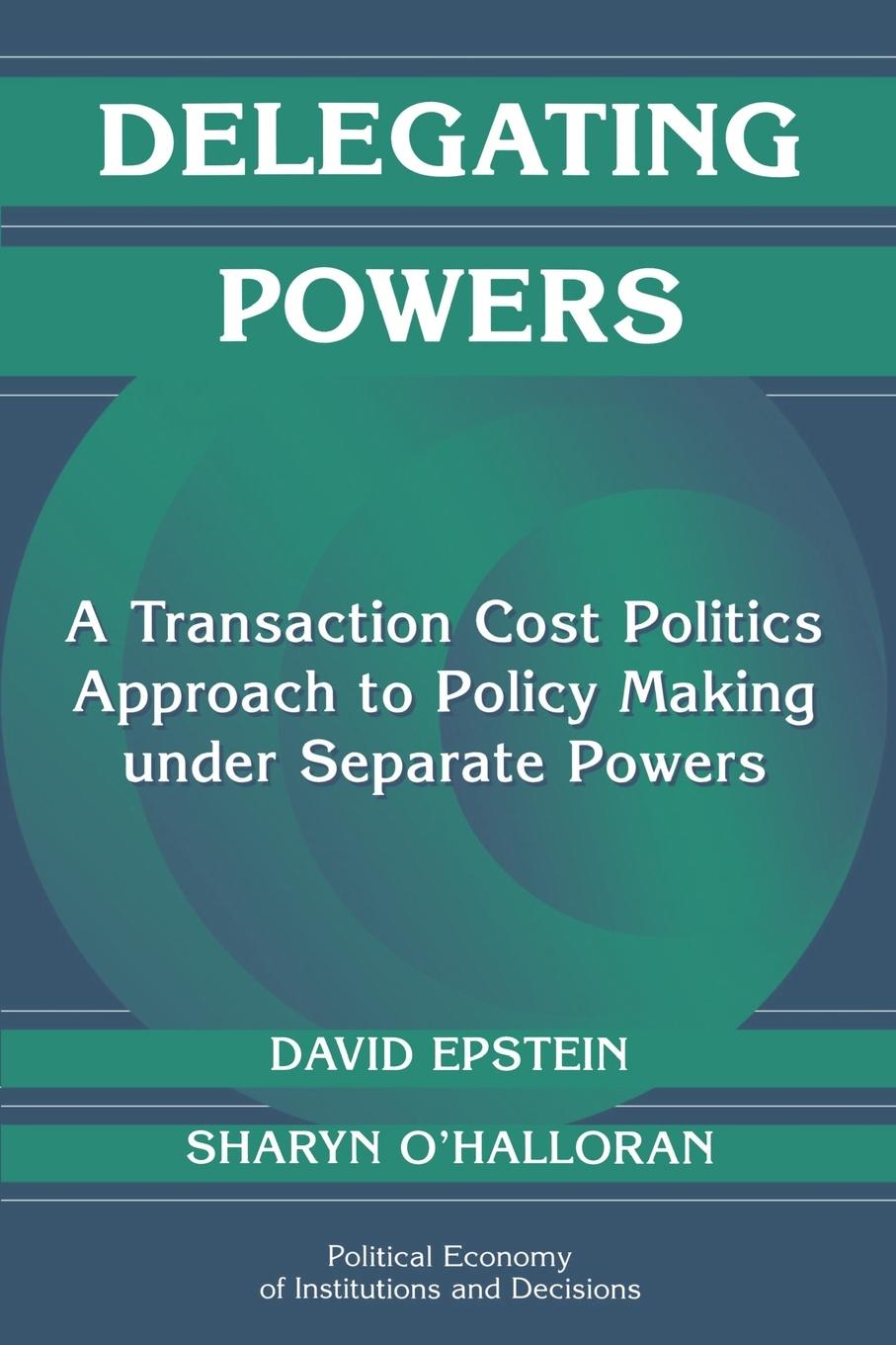 Cover: 9780521669603 | Delegating Powers | Sharyn O'Halloran | Taschenbuch | Paperback | 2004