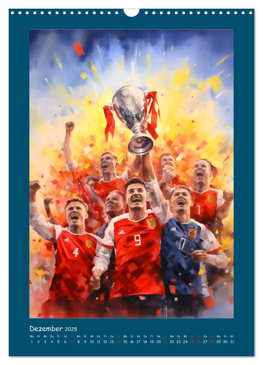 Bild: 9783383806889 | Leidenschaft Fussball. Stadionstimmung im Aquarellstil...