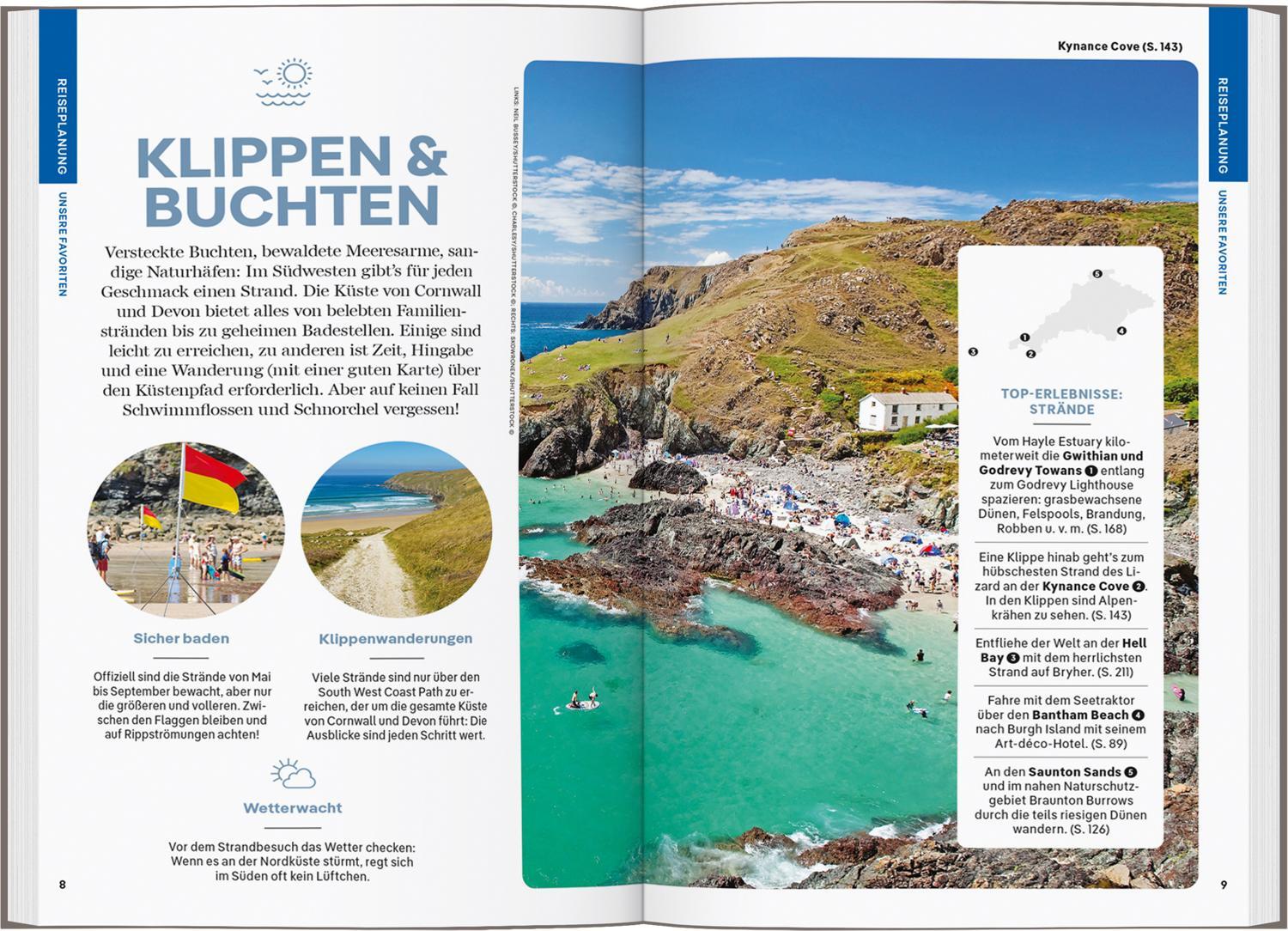 Bild: 9783575010629 | LONELY PLANET Reiseführer Cornwall &amp; Devon | Oliver Berry (u. a.)