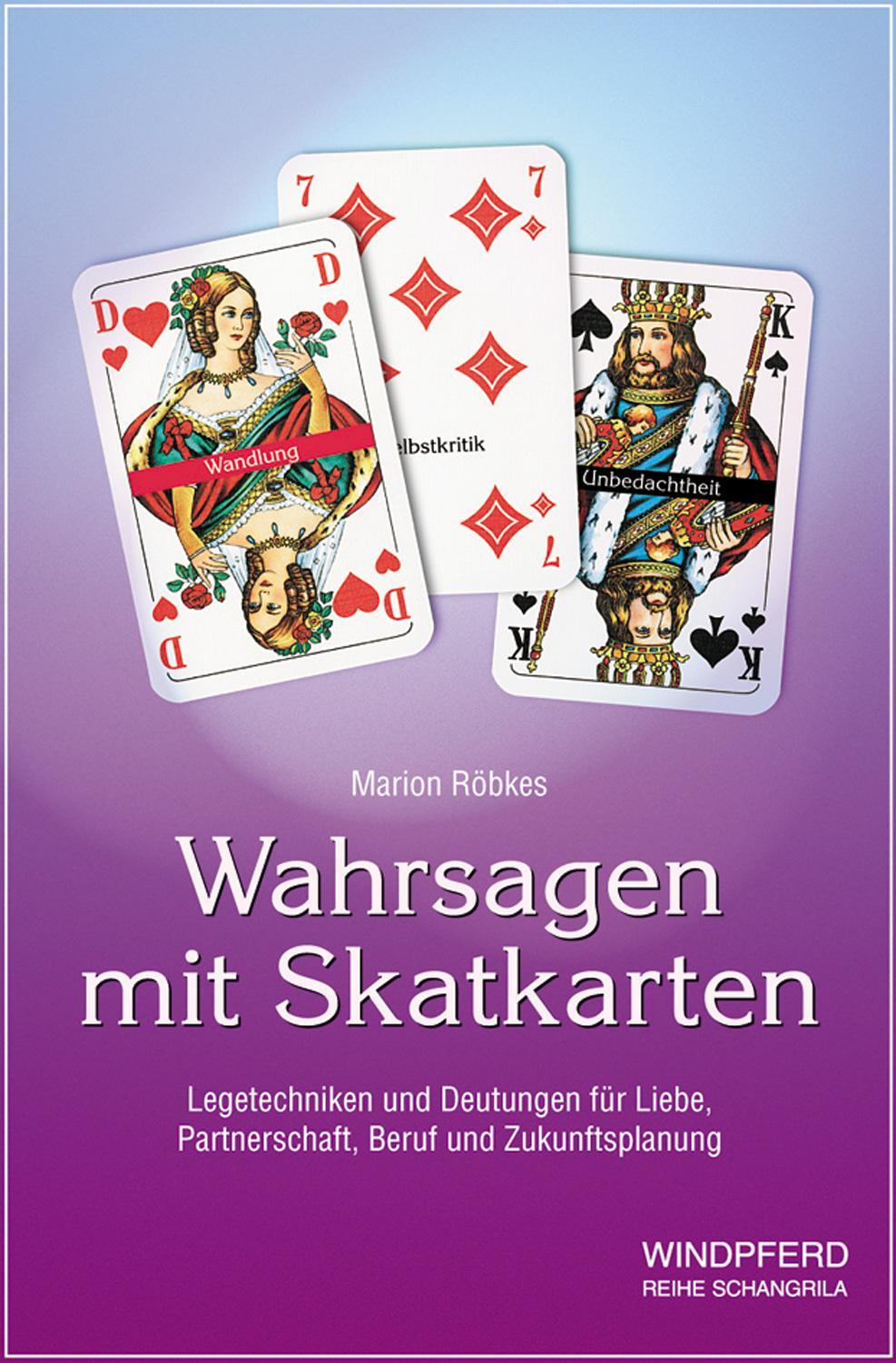 Cover: 9783893853212 | Wahrsagen mit Skatkarten | Marion Roebkes | Taschenbuch | 160 S.