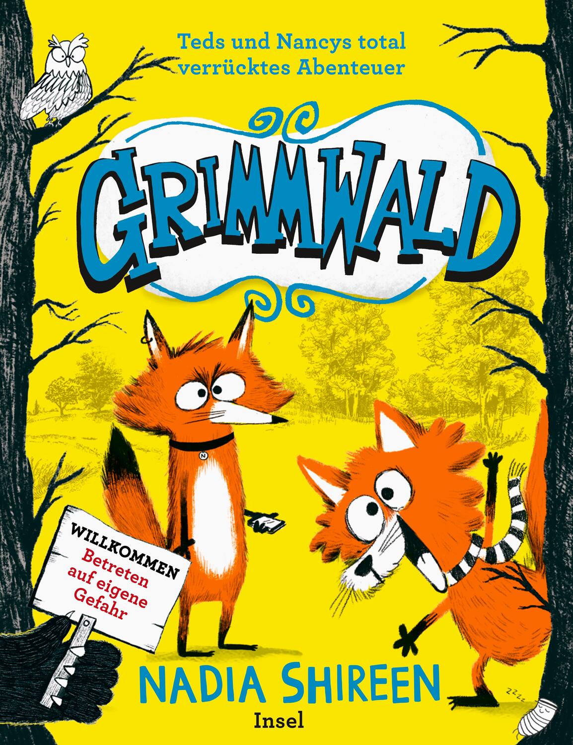 Cover: 9783458643616 | Grimmwald: Teds und Nancys total verrücktes Abenteuer - Band 1 | Buch