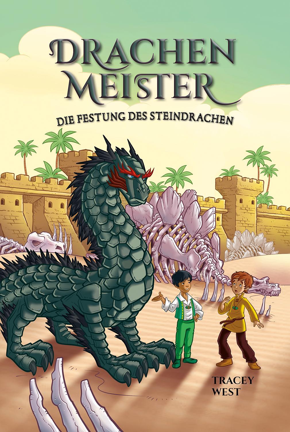 Cover: 9783948638597 | Drachenmeister 17 | Die Festung des Steindrachen | Tracey West | Buch