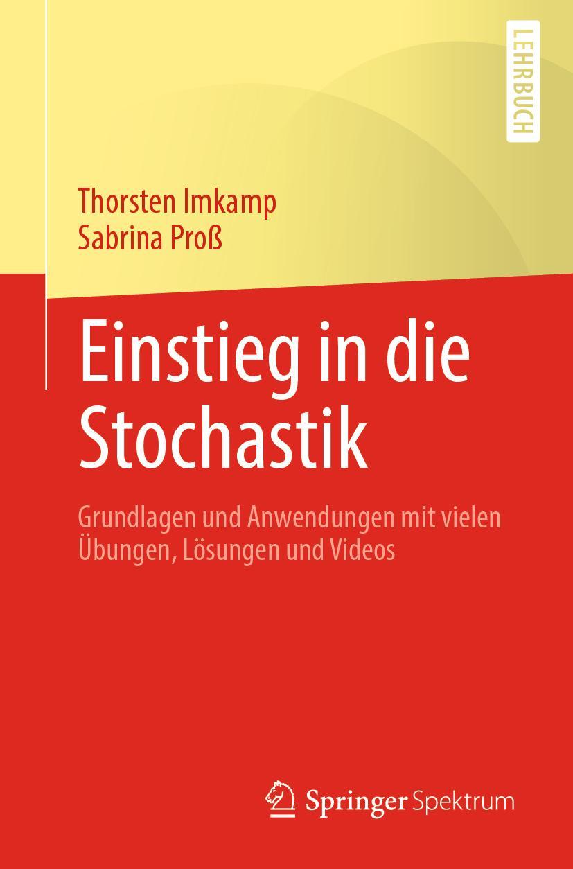 Cover: 9783662637654 | Einstieg in die Stochastik | Thorsten Imkamp (u. a.) | Taschenbuch