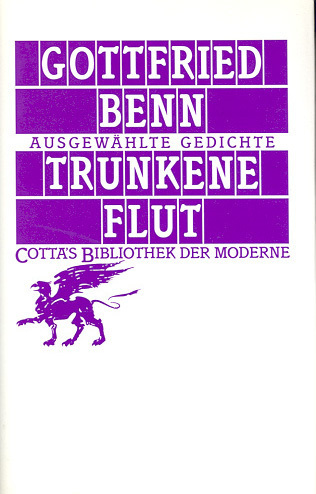 Cover: 9783608956931 | Trunkene Flut (Cotta's Bibliothek der Moderne, Bd. 84) | Benn | Buch