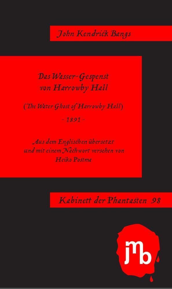 Cover: 9783959450362 | Das Wasser-Gespenst von Harrowby Hall | Kabinett der Phantasten 98