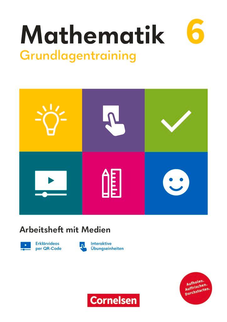 Cover: 9783060011698 | Grundlagentraining Mathematik 6. Schuljahr. Mittlere Schulform -...