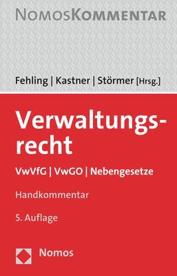 Cover: 9783848748105 | Verwaltungsrecht | VwVfG VwGO Nebengesetze | Michael Fehling (u. a.)