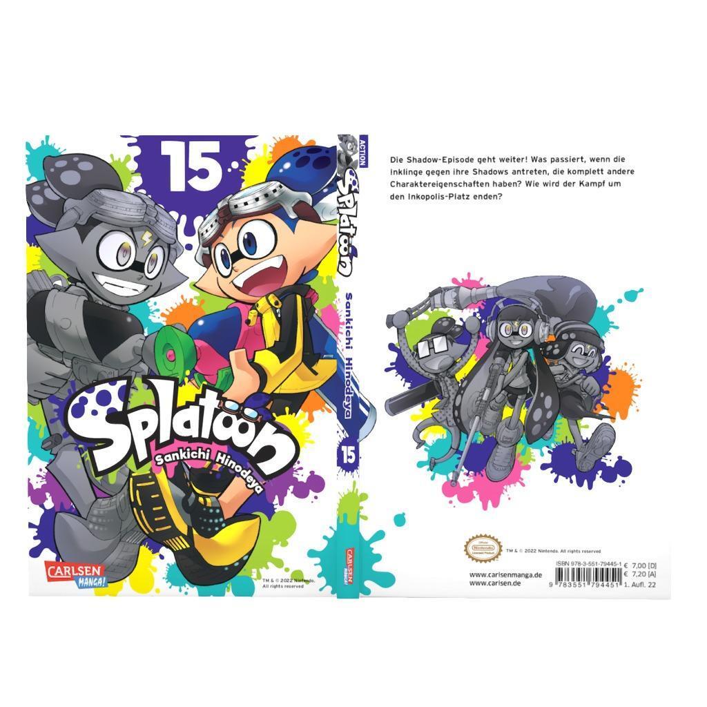 Bild: 9783551794451 | Splatoon 15 | Das Nintendo-Game als Manga! Ideal für Kinder und Gamer!