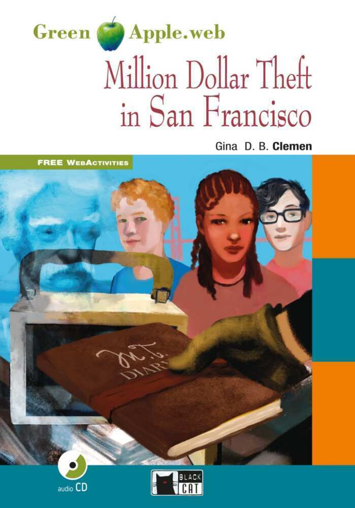 Cover: 9783125000933 | Million Dollar Theft in San Francisco, w. Audio-CD | Gina D. B. Clemen