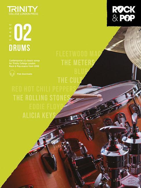 Cover: 9780857366405 | Trinity Rock &amp; Pop 2018 Drums | Grade 2 | Taschenbuch | Buch | 2019