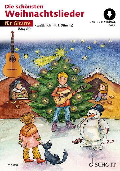 Cover: 9783795724764 | Die schönsten Weihnachtslieder | sehr leicht bearbeitet. 1-2 Gitarren.