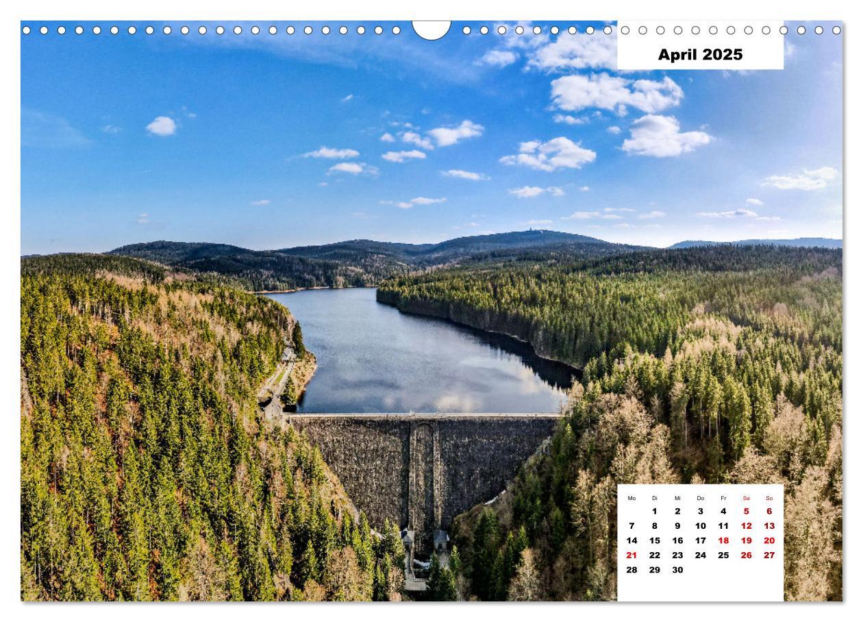 Bild: 9783383974915 | Unser Erzgebirge von oben (Wandkalender 2025 DIN A3 quer), CALVENDO...