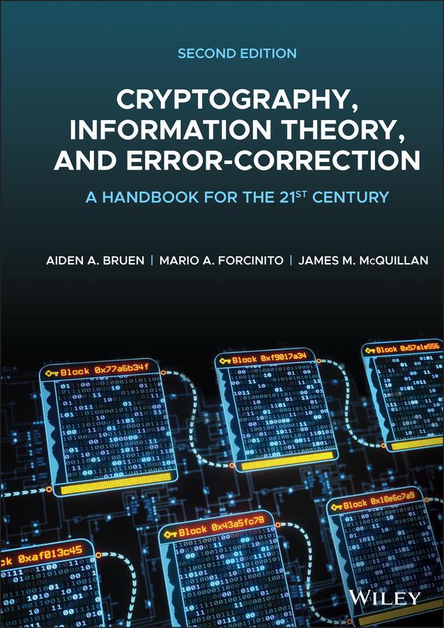 Cover: 9781119582427 | Cryptography, Information Theory, and Error-Correction | Bruen (u. a.)
