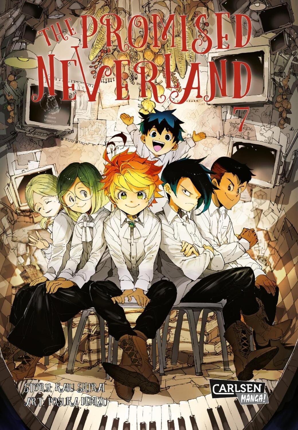 Cover: 9783551739209 | The Promised Neverland 7 | Ein emotionales Mystery-Horror-Spektakel!