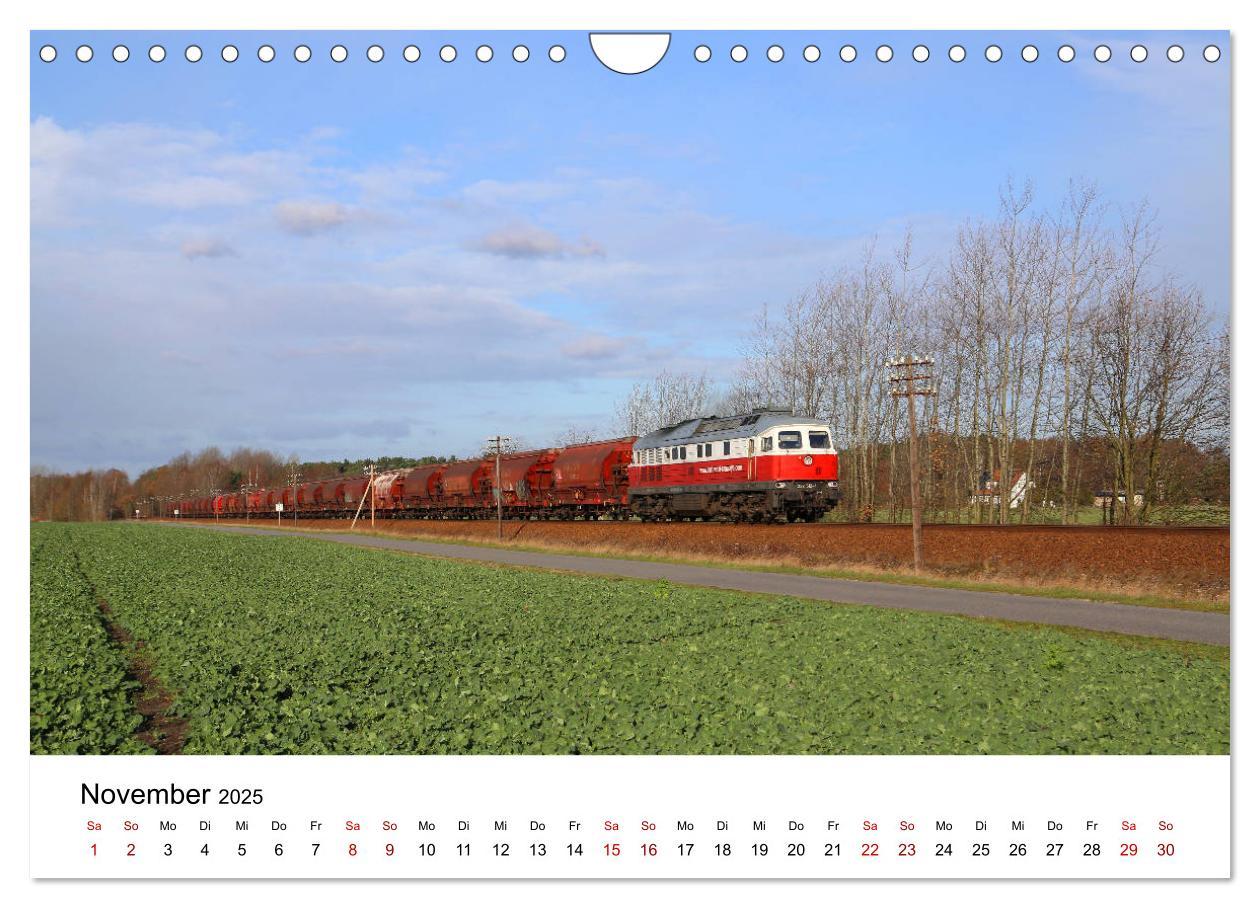 Bild: 9783435407941 | Unterwegs auf den Schienenwegen von Ostsachsen (Wandkalender 2025...