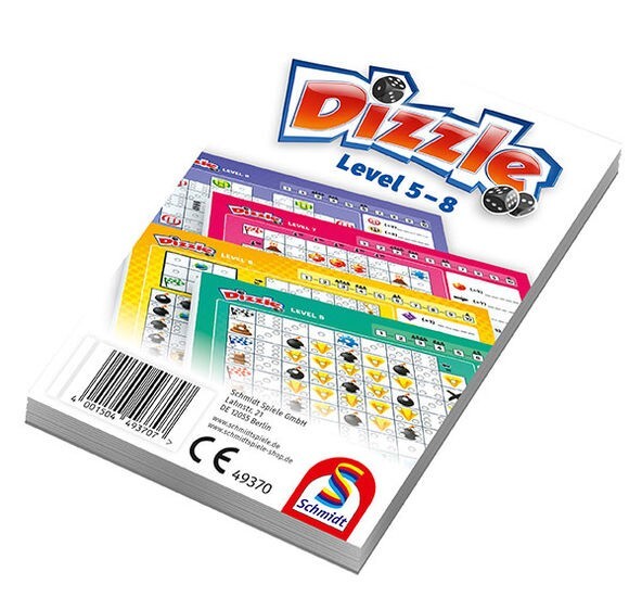 Cover: 4001504493707 | Dizzle - Ersatzblock mit Level 5-8 | Spiel | Deutsch | 2019 | Schmidt