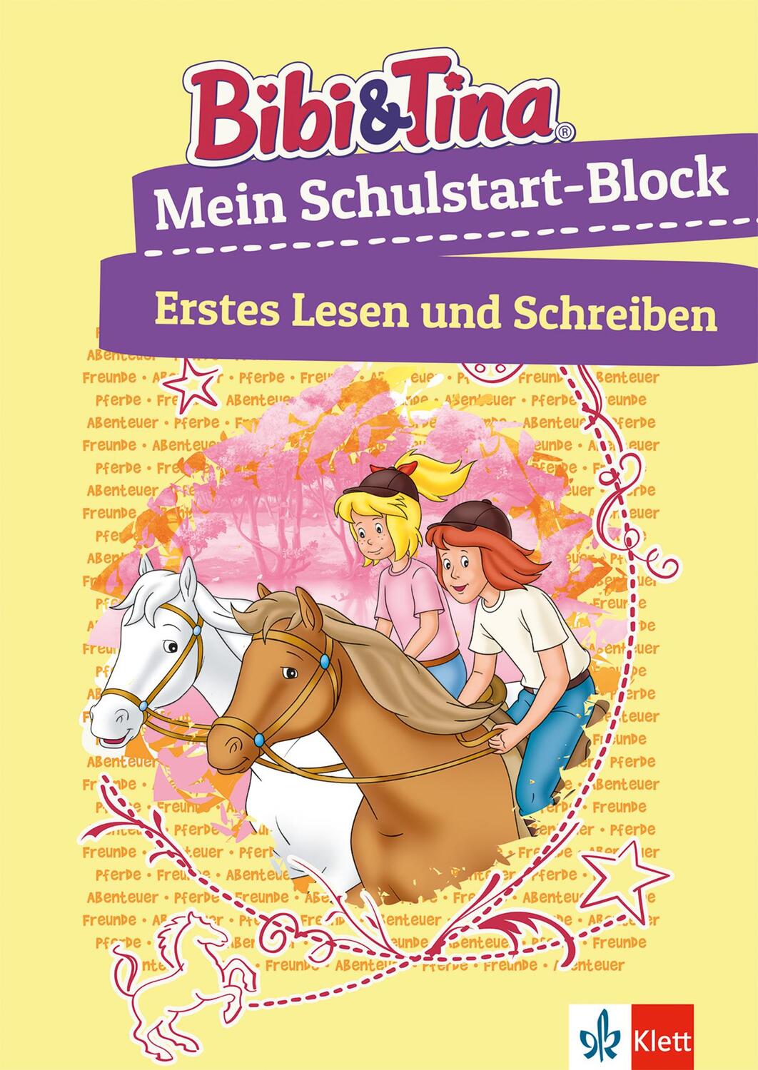 Cover: 9783129494967 | Bibi & Tina Mein Schulstart-Block. Erstes Lesen und Schreiben ab 5...