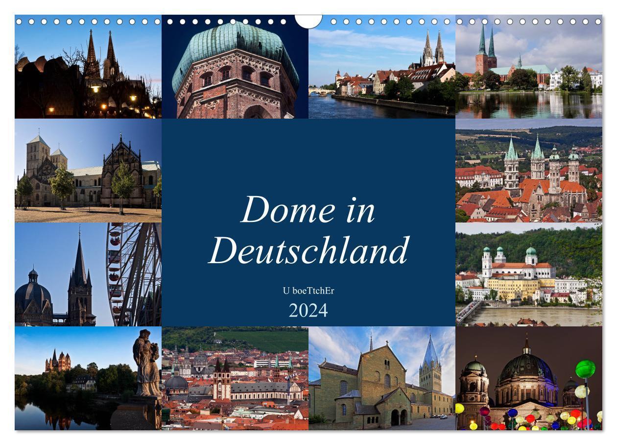 Cover: 9783383088407 | Dome in Deutschland (Wandkalender 2024 DIN A3 quer), CALVENDO...