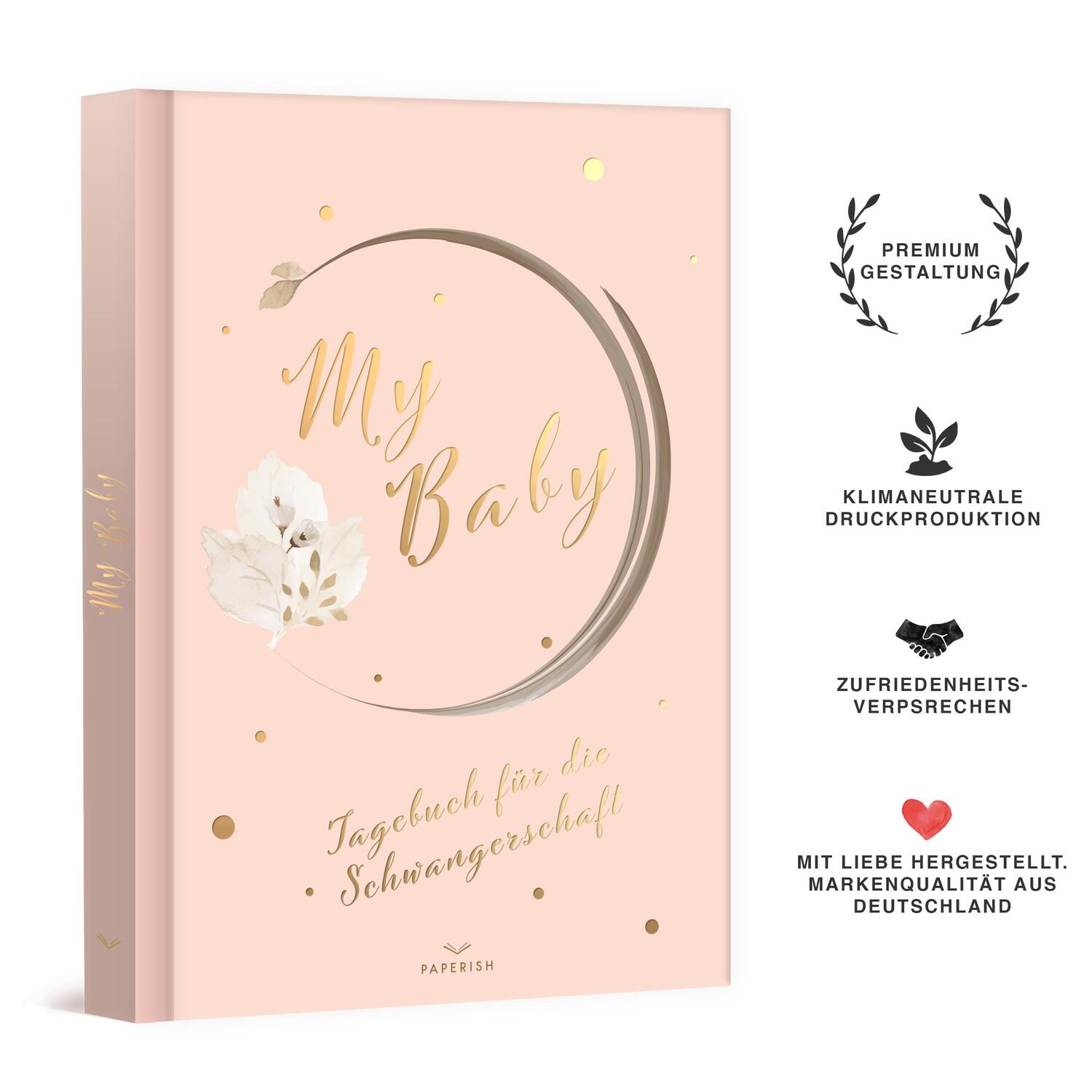 Bild: 9783968950136 | My Baby - Tagebuch für die Schwangerschaft | Pia Loewe | Buch | 144 S.