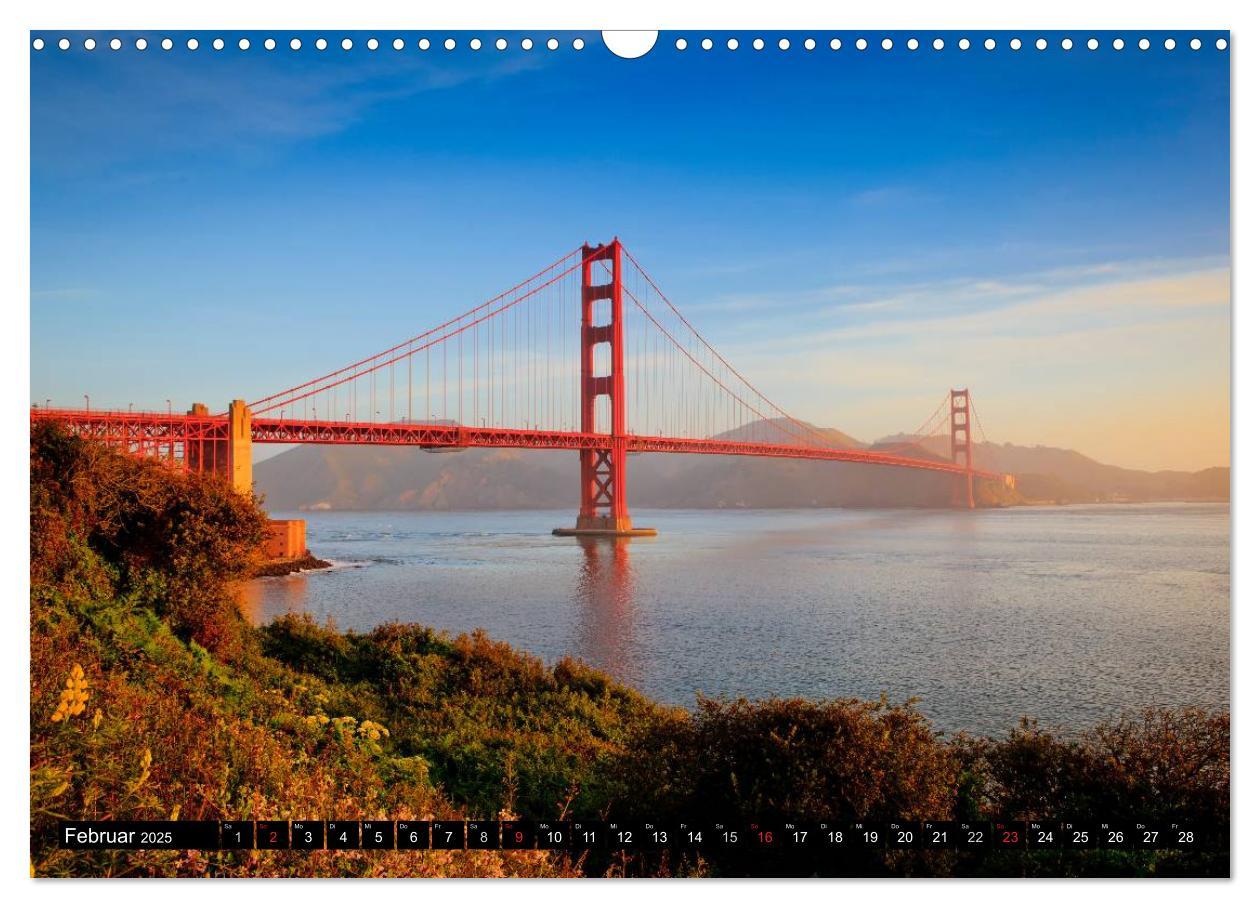 Bild: 9783435742103 | Golden Gate Bridge (Wandkalender 2025 DIN A3 quer), CALVENDO...