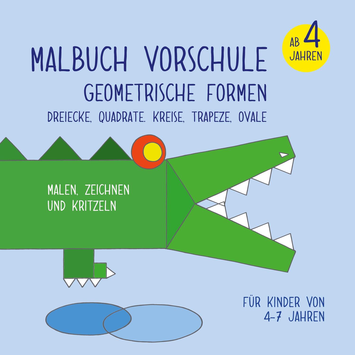 Cover: 9783746065069 | Malbuch Vorschule - Geometrische Formen | Viktoria Isa | Taschenbuch