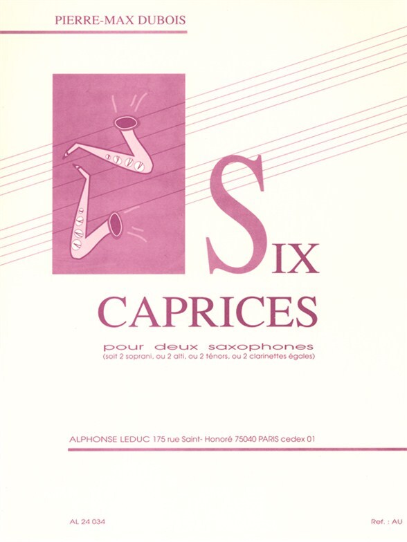 Cover: 9790046240348 | Six Caprices | Pierre-Max Dubois | Buch | Alphonse Leduc