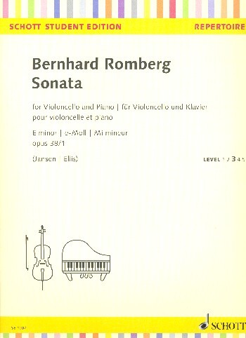 Cover: 9790001161978 | Sonate e-Moll | Für Violoncello und Klavier | Bernhard Romberg | Buch