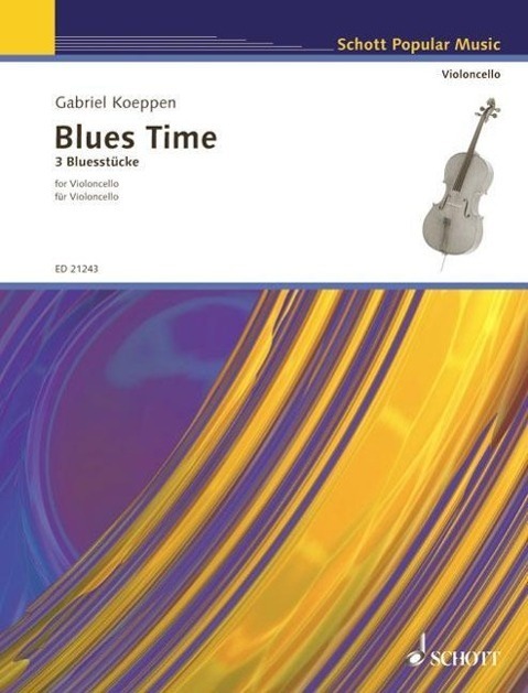 Cover: 9790001179294 | Blues Time | 3 Bluesstücke. Violoncello., Schott Popular Music | Buch
