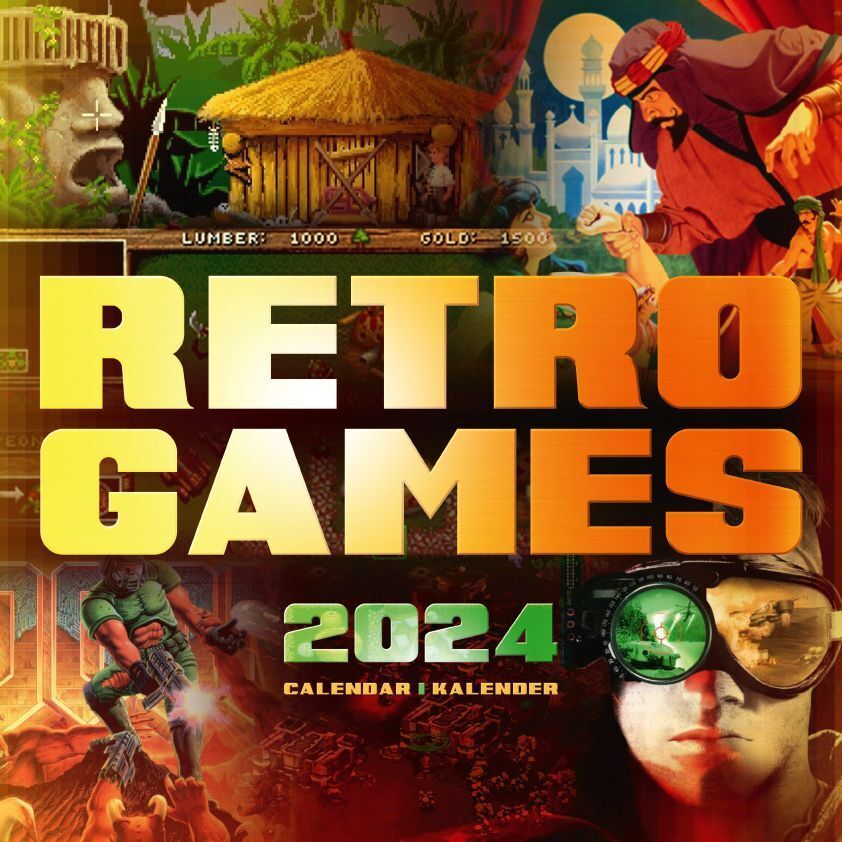 Cover: 9781960825759 | Retro Games 2024 | Der Gaming Kalender | Kalender | 28 S. | Deutsch
