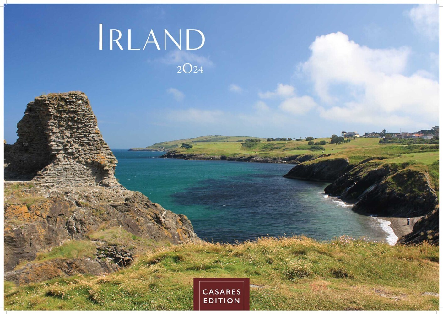 Cover: 9789918620142 | Irland 2024 L 35x50cm | Kalender | 14 S. | Deutsch | 2024