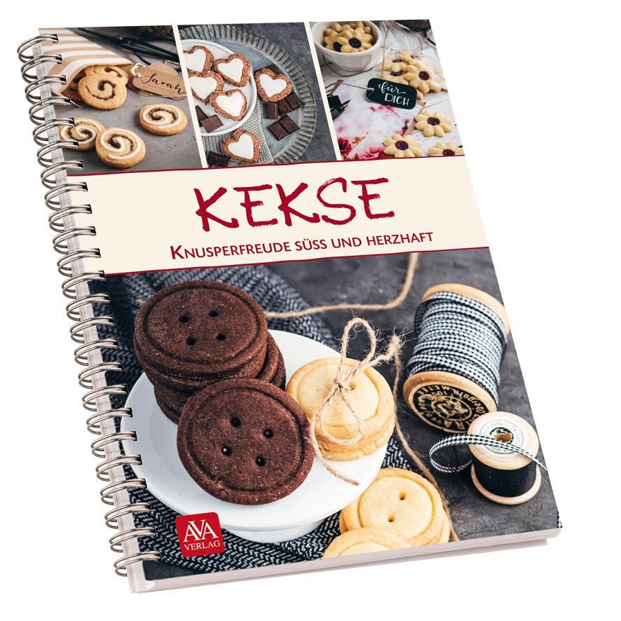 Cover: 9783944321783 | Kekse - Knusperfreude süß und herzhaft | Taschenbuch | Spiralbindung